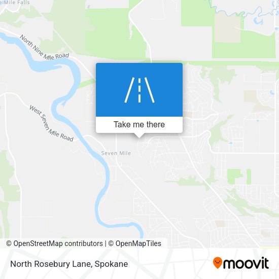 Mapa de North Rosebury Lane