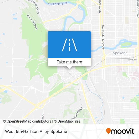 Mapa de West 6th-Hartson Alley