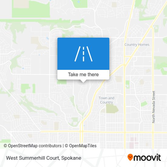 West Summerhill Court map