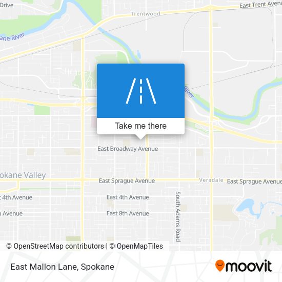 Mapa de East Mallon Lane
