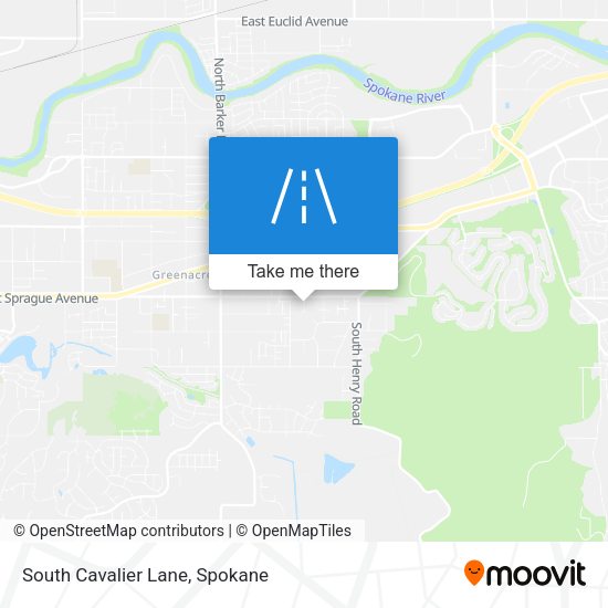 Mapa de South Cavalier Lane