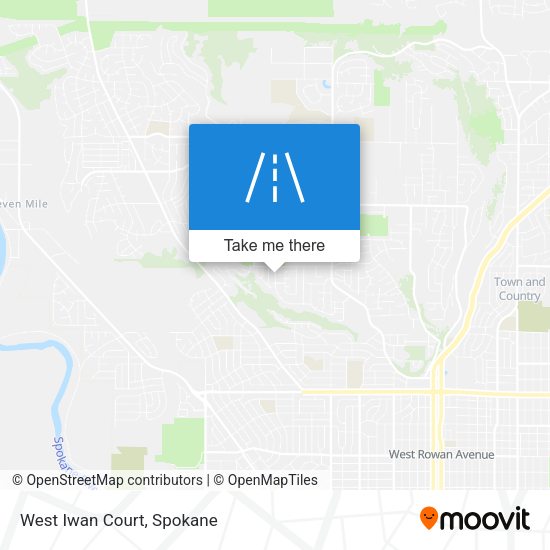 Mapa de West Iwan Court