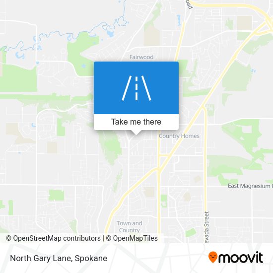 Mapa de North Gary Lane