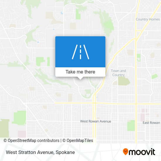 West Stratton Avenue map