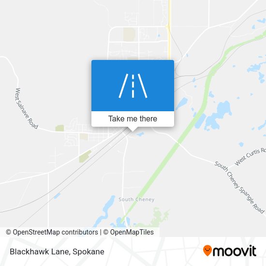 Mapa de Blackhawk Lane