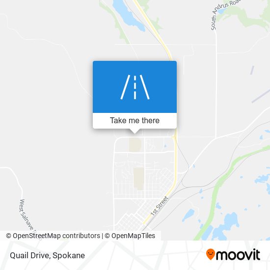 Quail Drive map