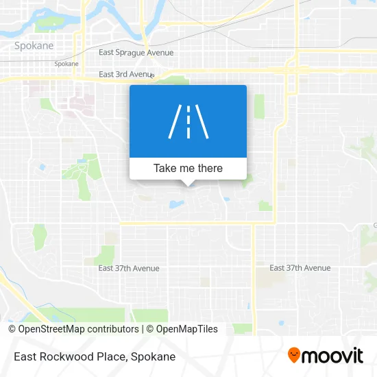 East Rockwood Place map