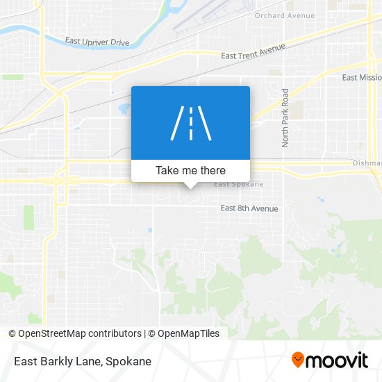 East Barkly Lane map