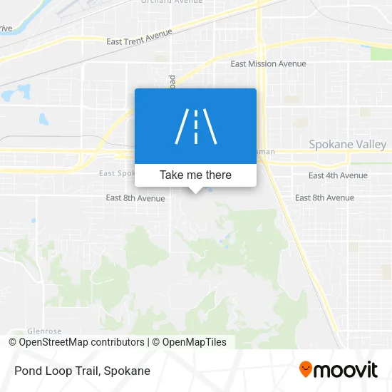 Pond Loop Trail map