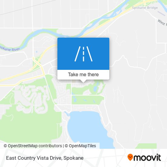 Mapa de East Country Vista Drive