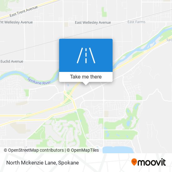 North Mckenzie Lane map