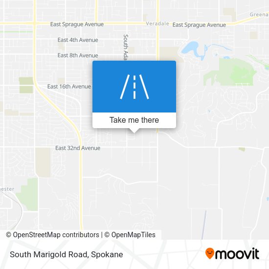 South Marigold Road map