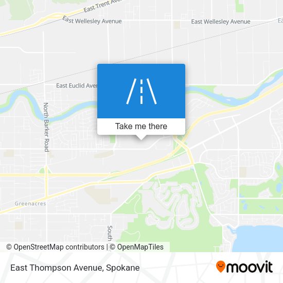 East Thompson Avenue map