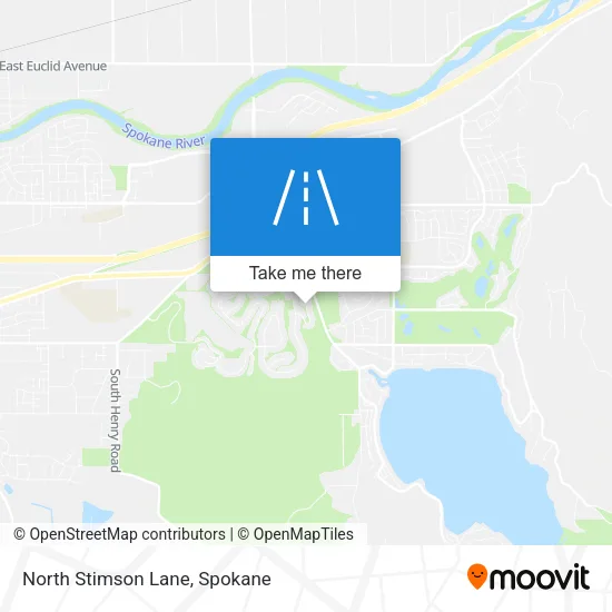 North Stimson Lane map