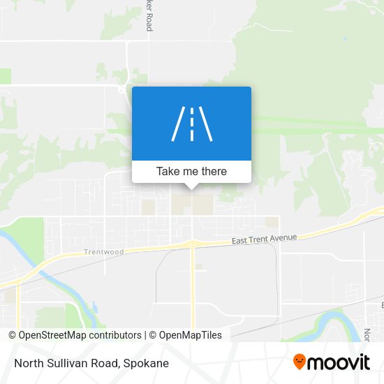 North Sullivan Road map