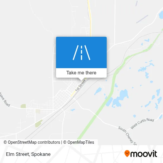 Elm Street map