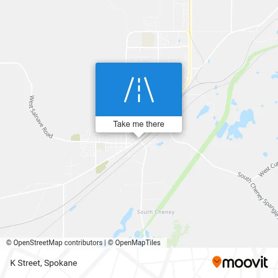 K Street map