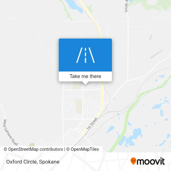 Oxford Circle map