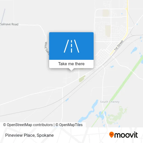 Pineview Place map