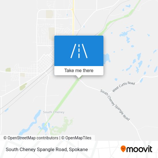 Mapa de South Cheney Spangle Road