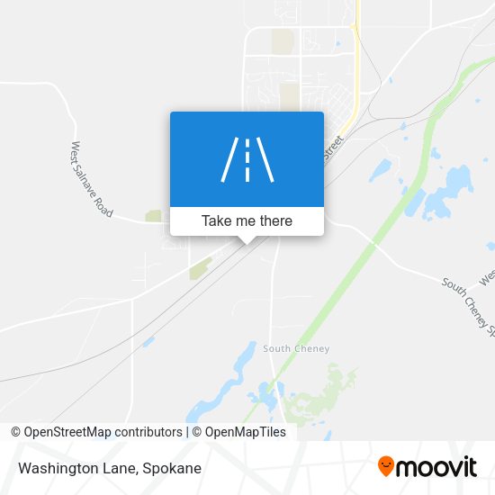 Mapa de Washington Lane