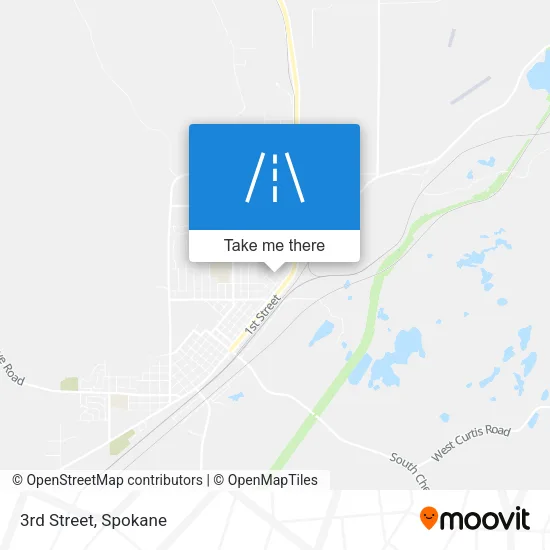 3rd Street map