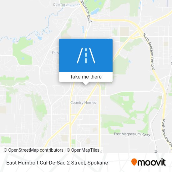 East Humbolt Cul-De-Sac 2 Street map
