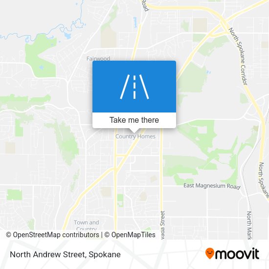 Mapa de North Andrew Street