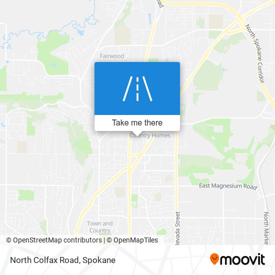 Mapa de North Colfax Road