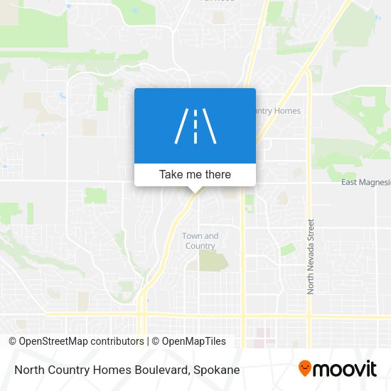 Mapa de North Country Homes Boulevard