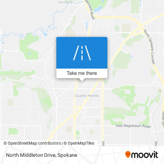 Mapa de North Middleton Drive