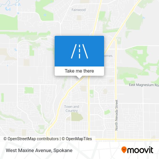 Mapa de West Maxine Avenue