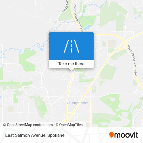 Mapa de East Salmon Avenue