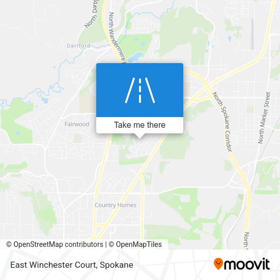 Mapa de East Winchester Court