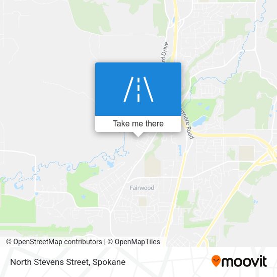 Mapa de North Stevens Street