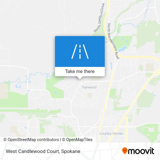 Mapa de West Candlewood Court