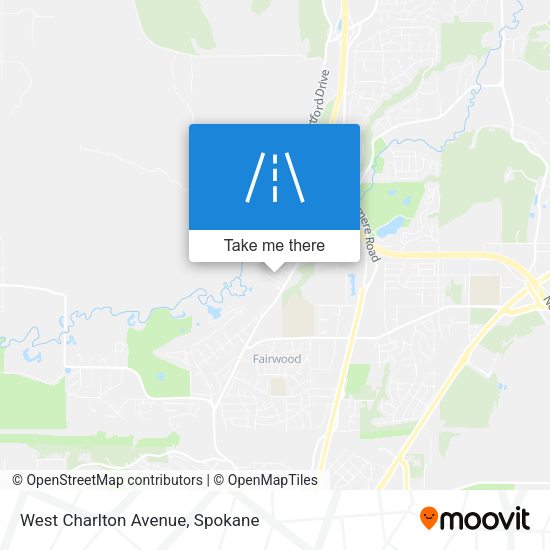 West Charlton Avenue map