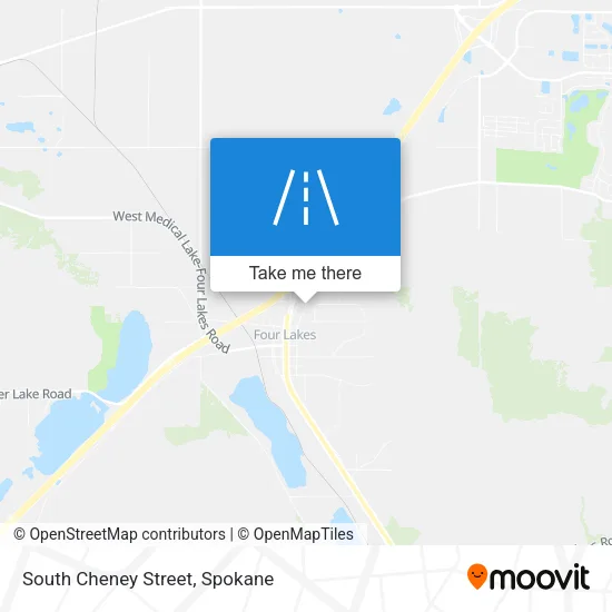 South Cheney Street map