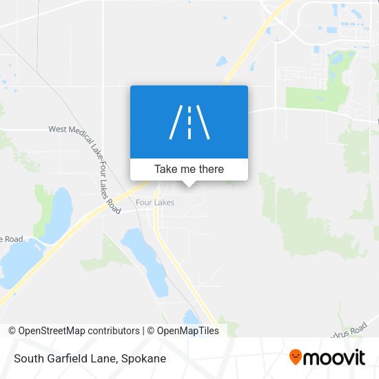 South Garfield Lane map