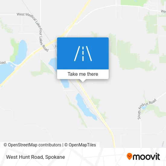 West Hunt Road map
