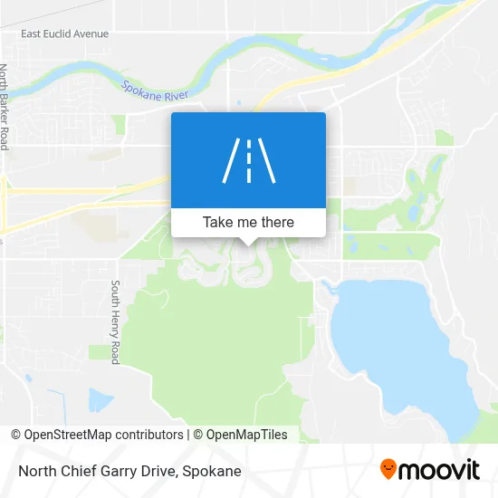 North Chief Garry Drive map