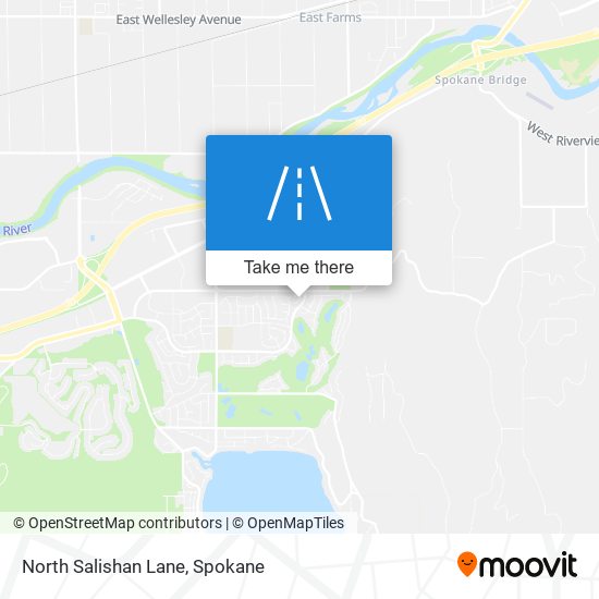 Mapa de North Salishan Lane