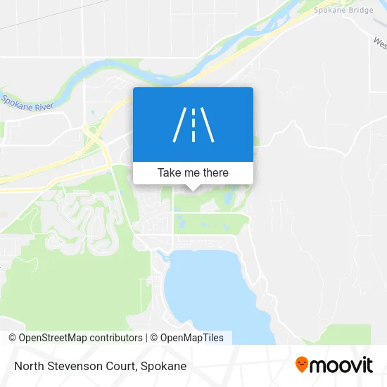 North Stevenson Court map