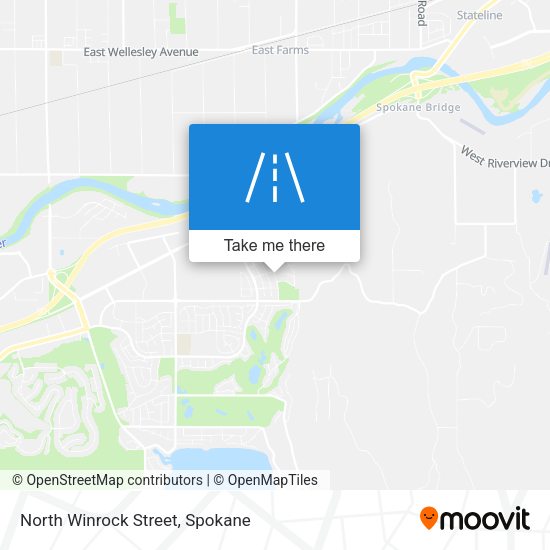 North Winrock Street map