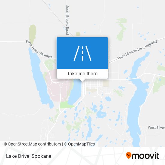 Lake Drive map