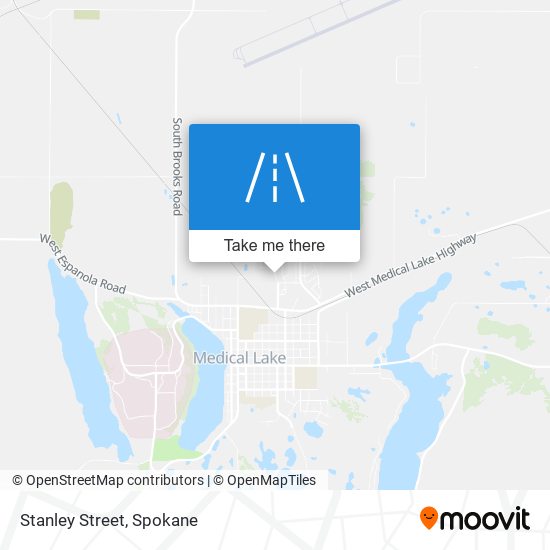 Stanley Street map