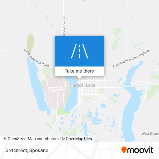 3rd Street map