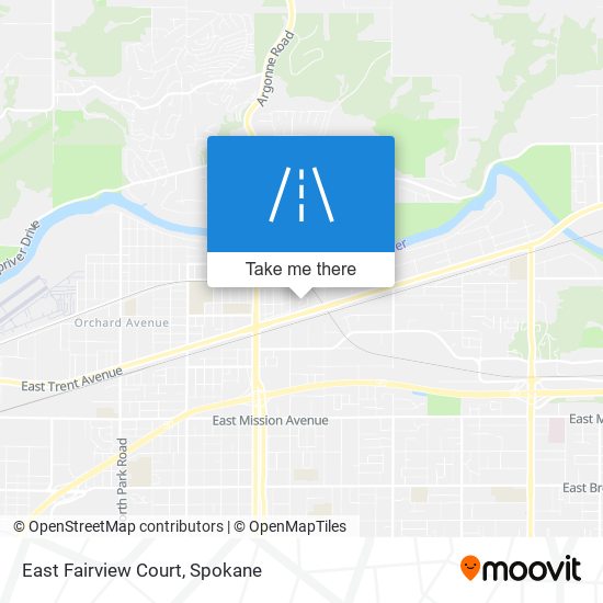 Mapa de East Fairview Court