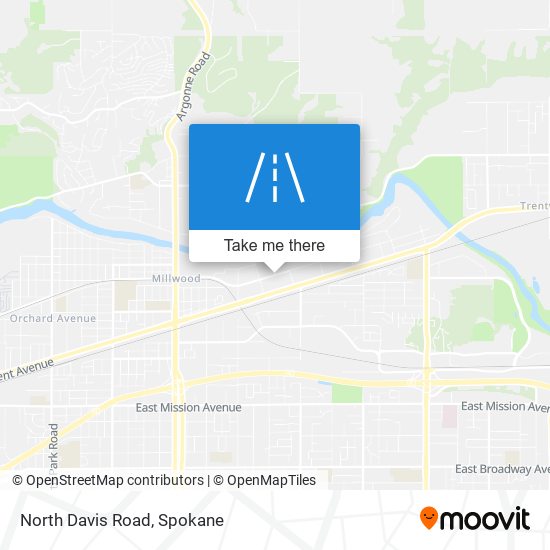 North Davis Road map