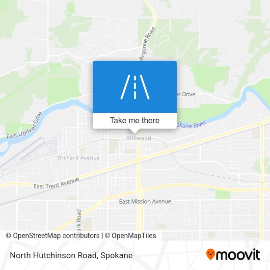 Mapa de North Hutchinson Road